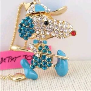 Betsey Johnson Snoopy Necklace